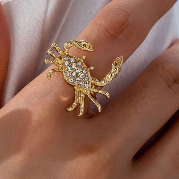 Crab ring S922 - Picture 1 of 4